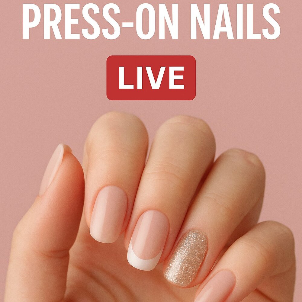 #1 New Arrival Press-On Nails | Salon Quality | Live Auction